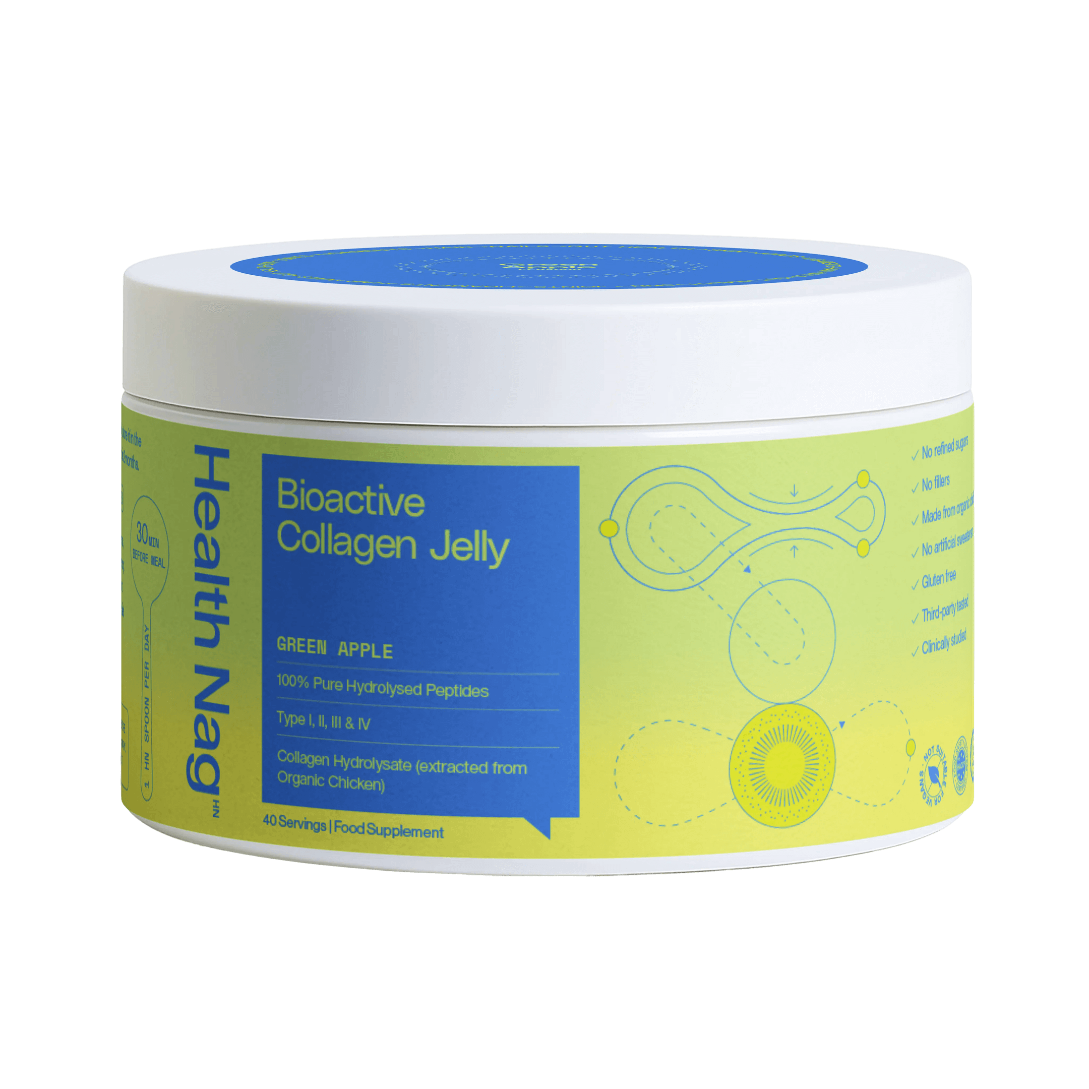 Bioactive Collagen Jelly Green Apple
