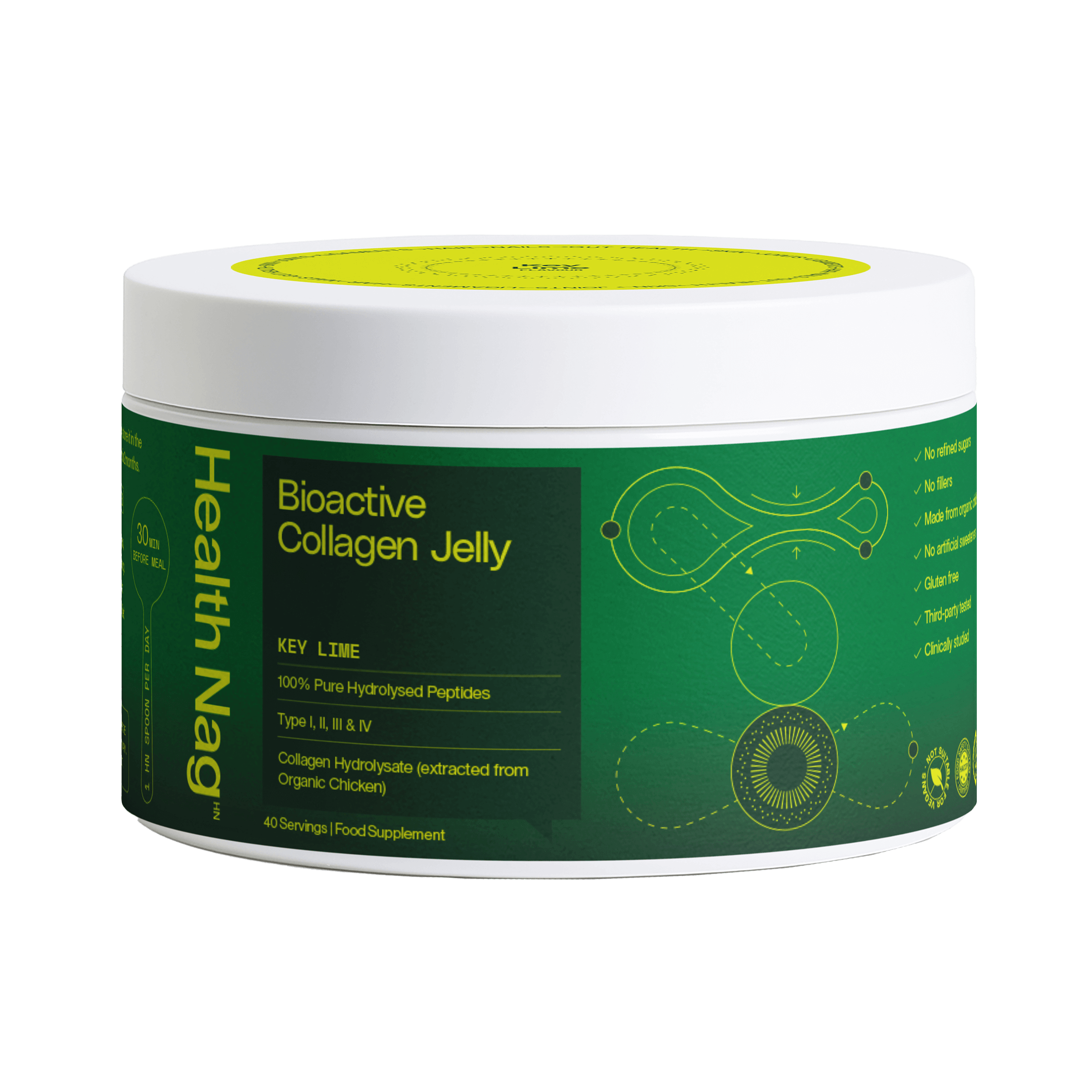 Bioactive Collagen Jelly Key Lime