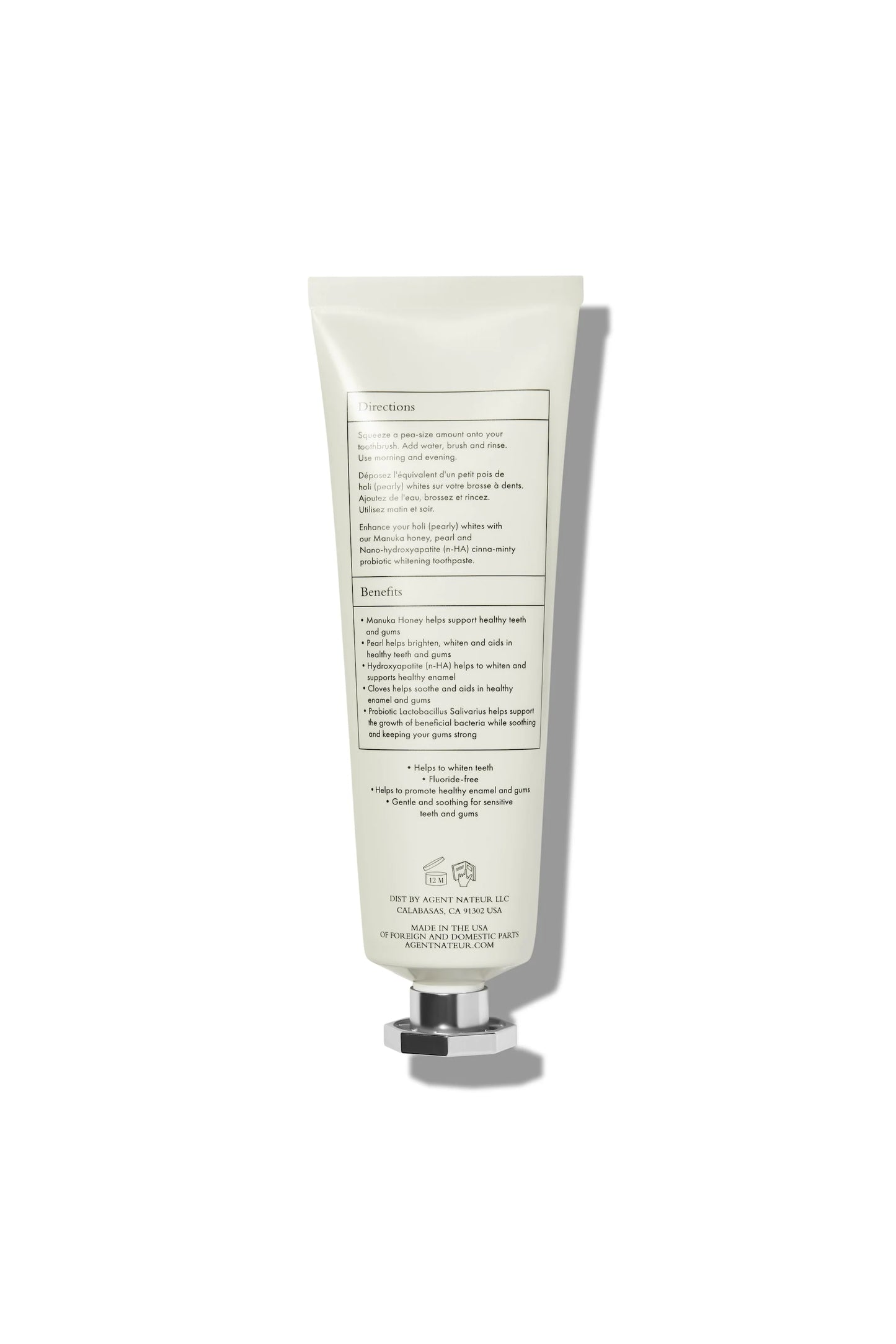 Holi (pearly) Whites Probiotic Whitening Toothpaste