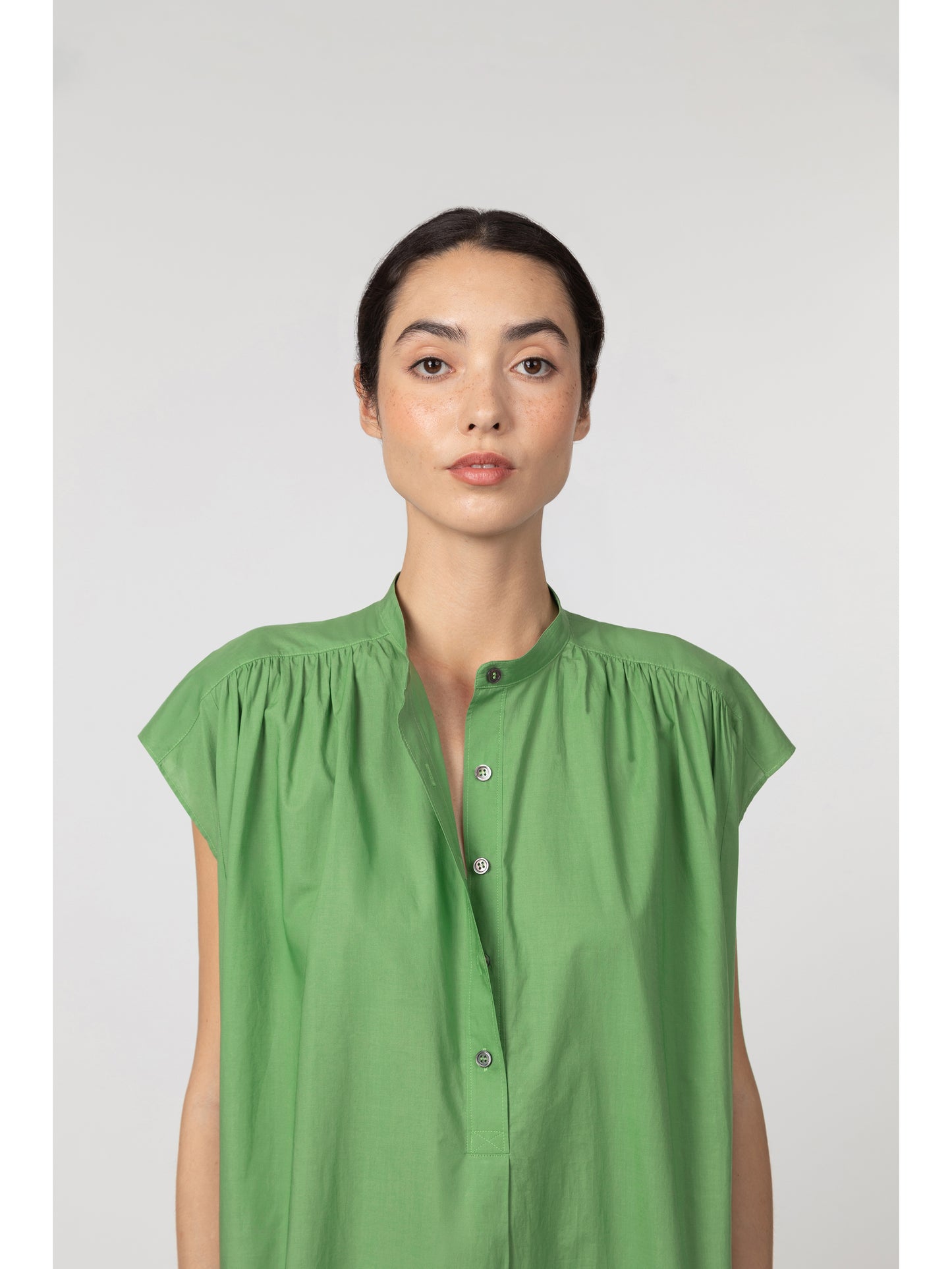 Liverpool Cotton Poplin Dress