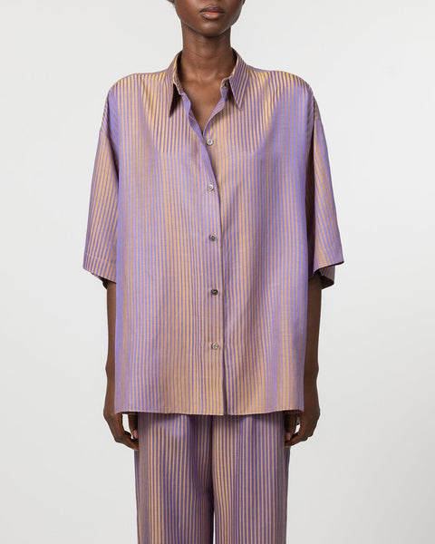 Indress Stafford Short Sleeve Shirt Purple – Comptoir 102