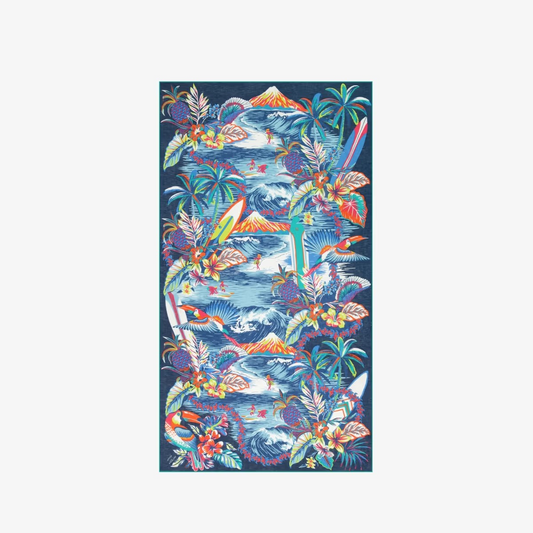 Scarf  100 - Hawai - Blue