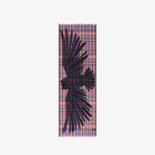 Scarf 70 3D - Hedwige - Multicolor