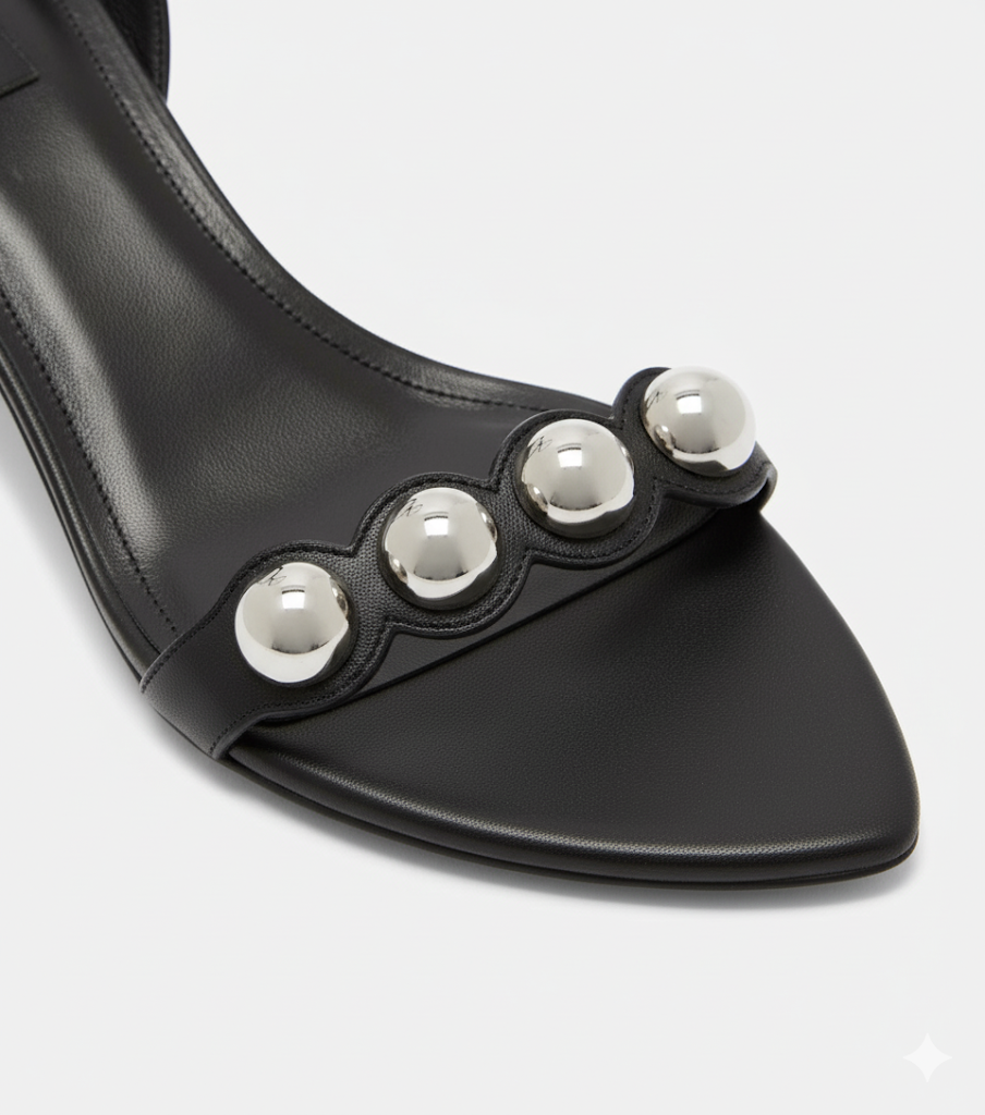 Arolee Sandals Black Silver