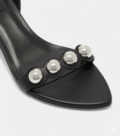 Arolee Sandals Black Silver