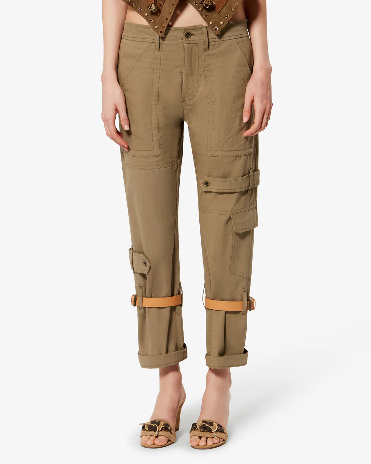 Brinda Pants Khaki