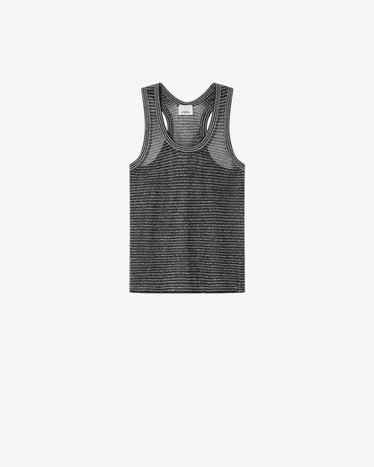 Cevara Tank Top Black/Silver