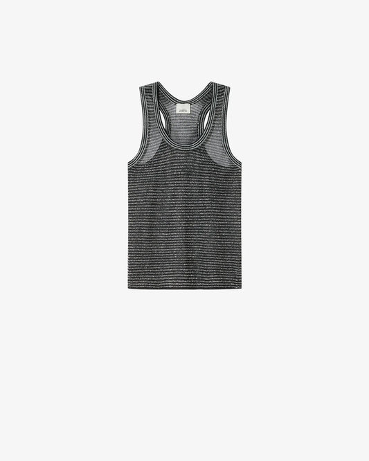 Cevara Tank Top Black/Silver