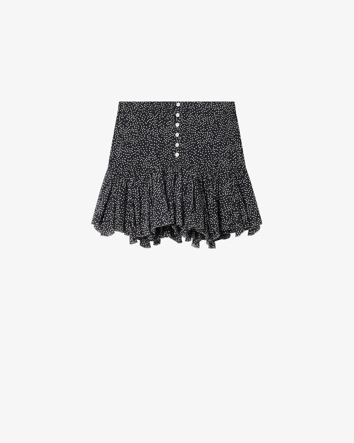 Daneen Skater Skirt Black/Ecru