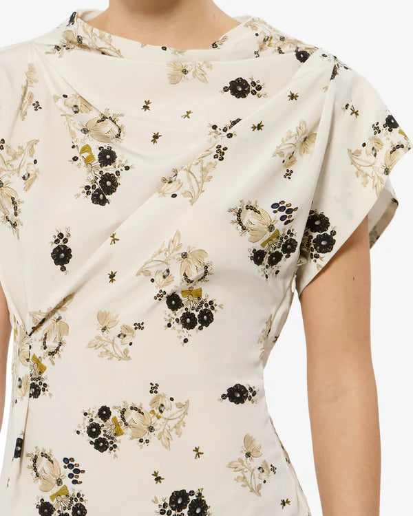 Floe Dress White
