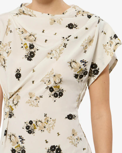 Floe Dress White