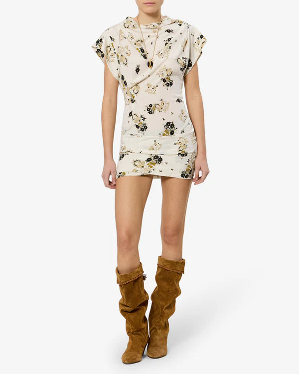 Floe Dress White