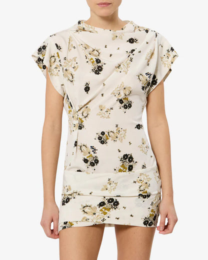 Floe Dress White