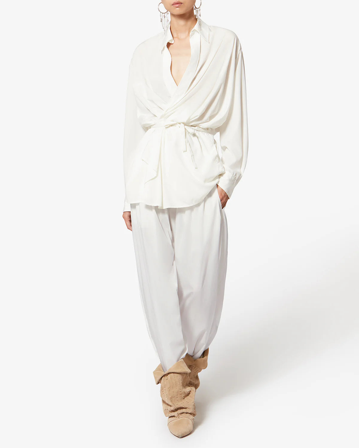 Inaya Pants White