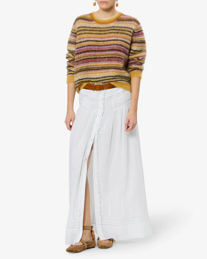 Loraine Skirt White