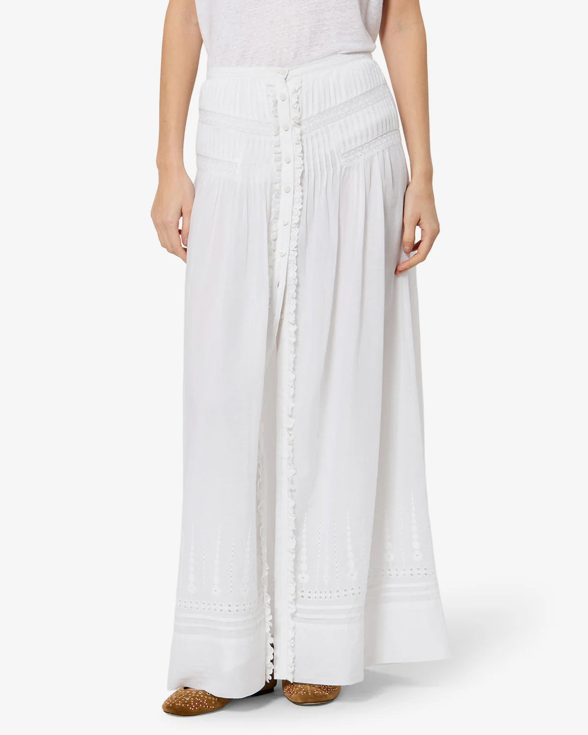Loraine Skirt White