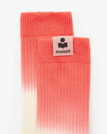 Mizia Socks Red/Ochre