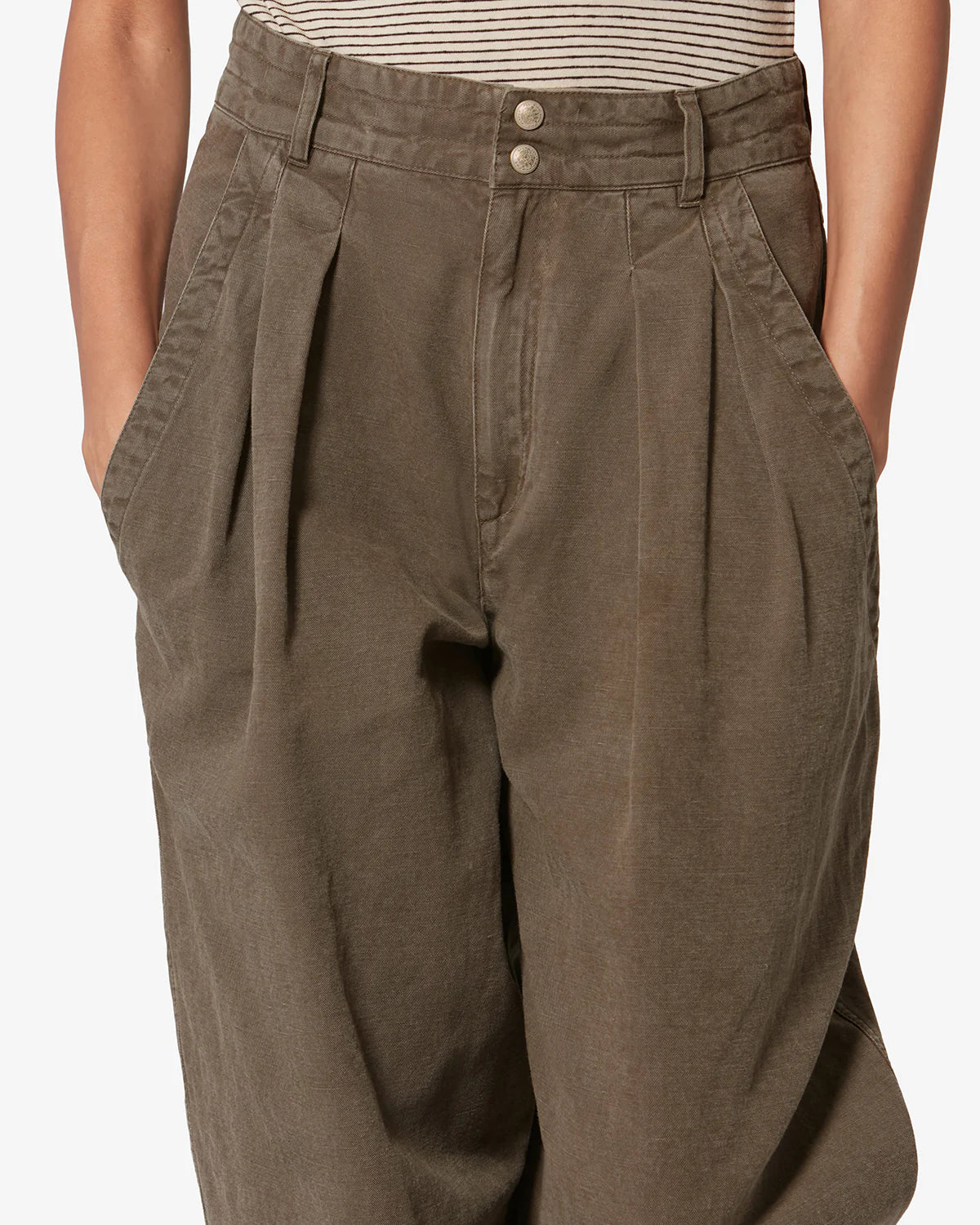 Nadine Pants Dark Bronze