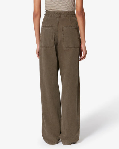 Nadine Pants Dark Bronze