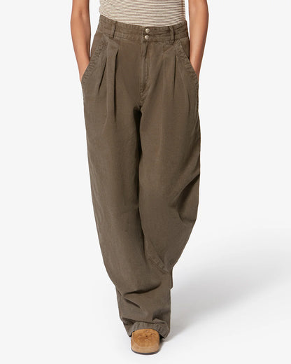 Nadine Pants Dark Bronze