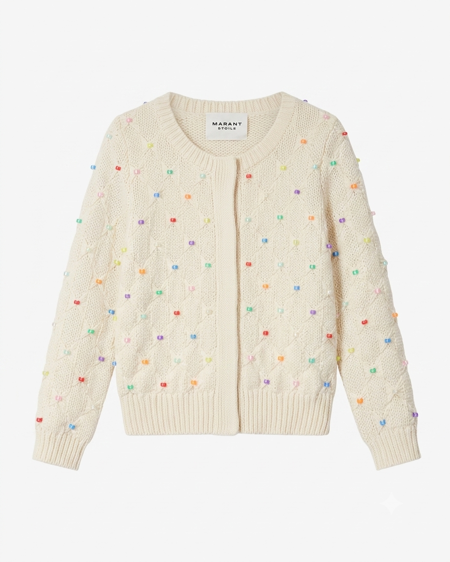 Prime Cardigan White