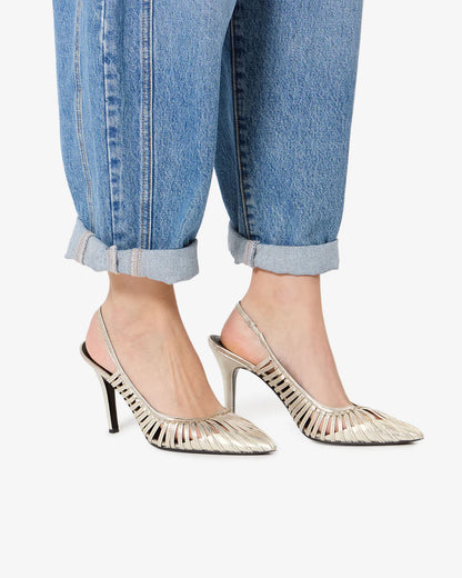 Pysma Pumps Light Gold