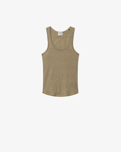 Thea Tank Black/Beige