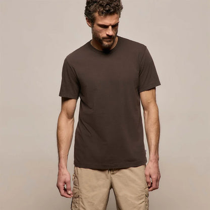 Short Sleeve Crew Neck Bark