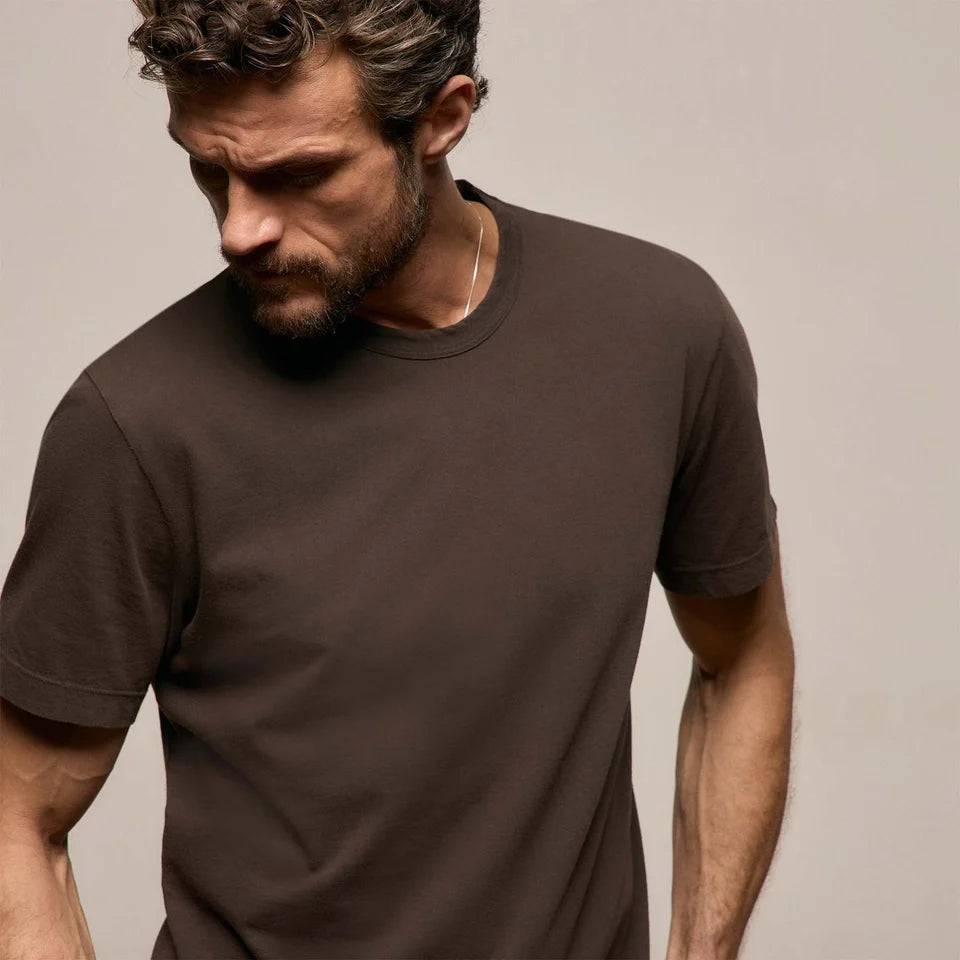 Short Sleeve Crew Neck Bark