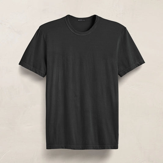 Short Sleeve Crew Neck Carbon