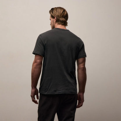 Short Sleeve Crew Neck Carbon