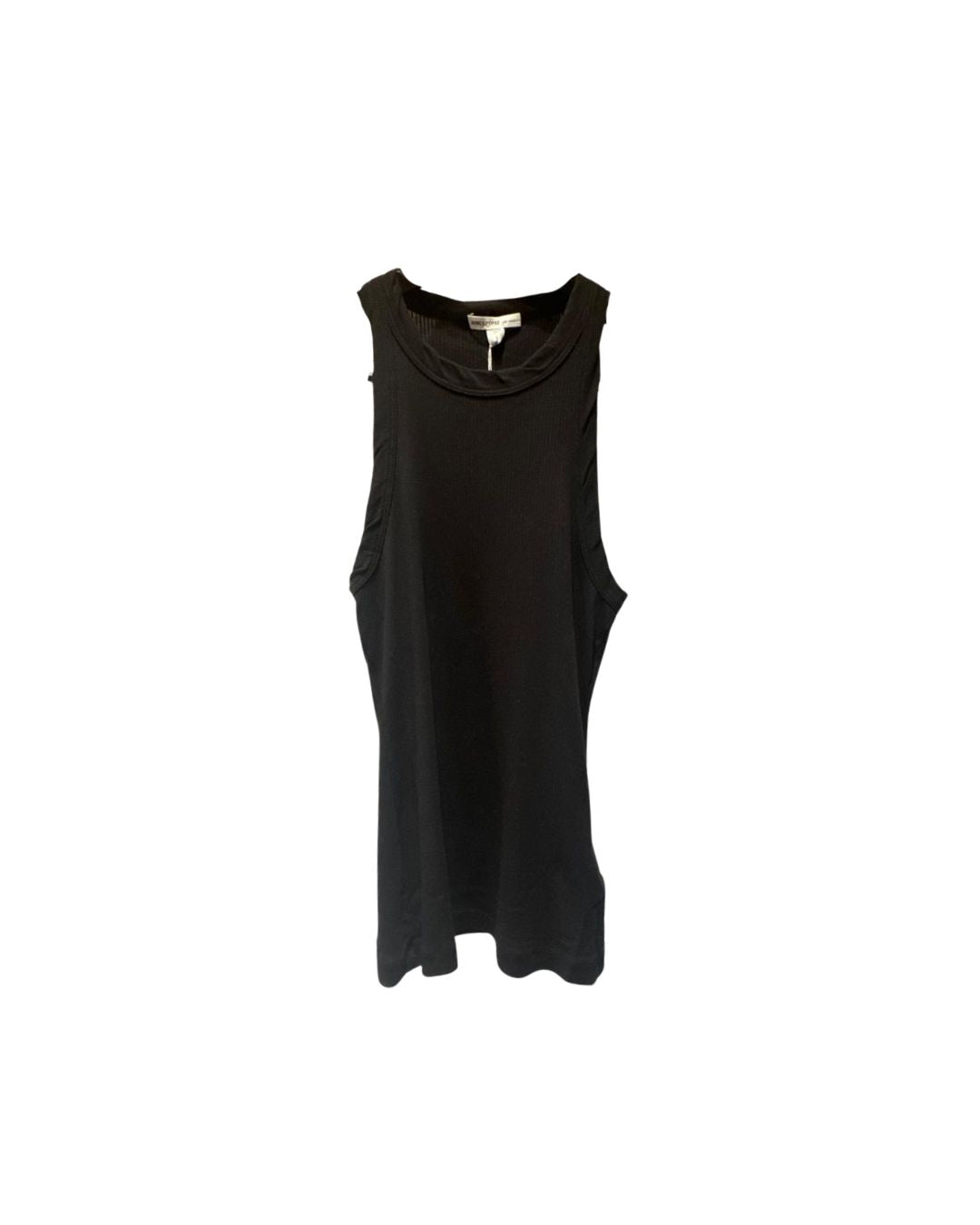 Cut away Rib Tank Black