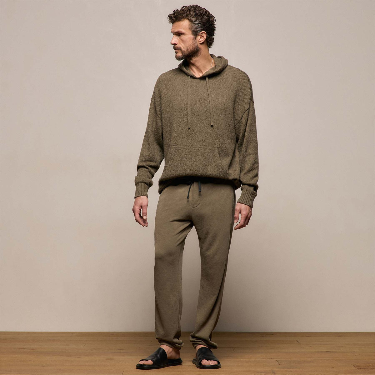 Vintage French Terry Sweatpant Light Olive