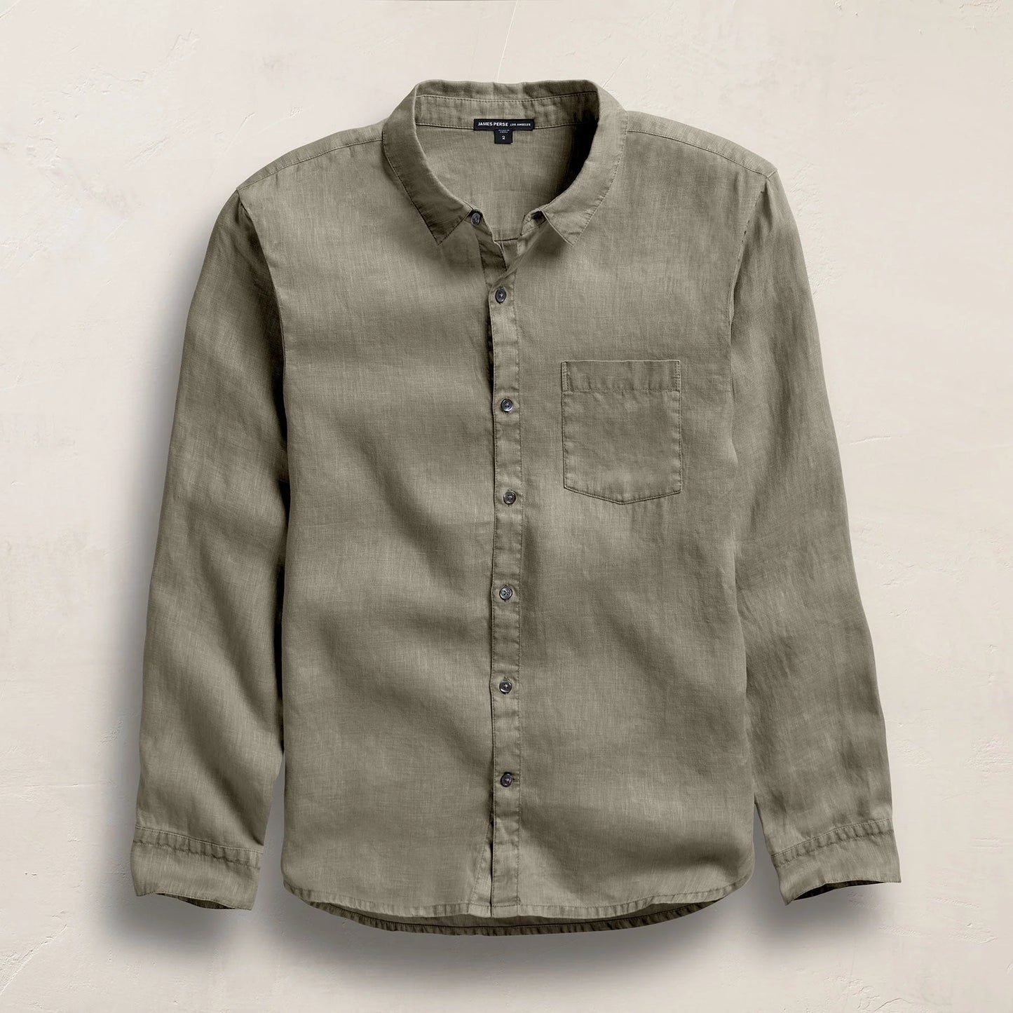 Classic Pocket Linen Shirt Birch