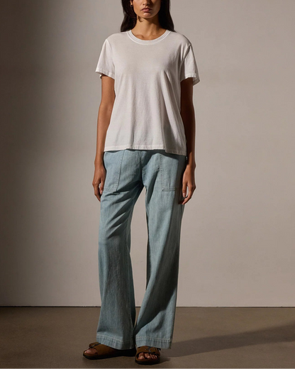 Vintage Little Boy Tee White