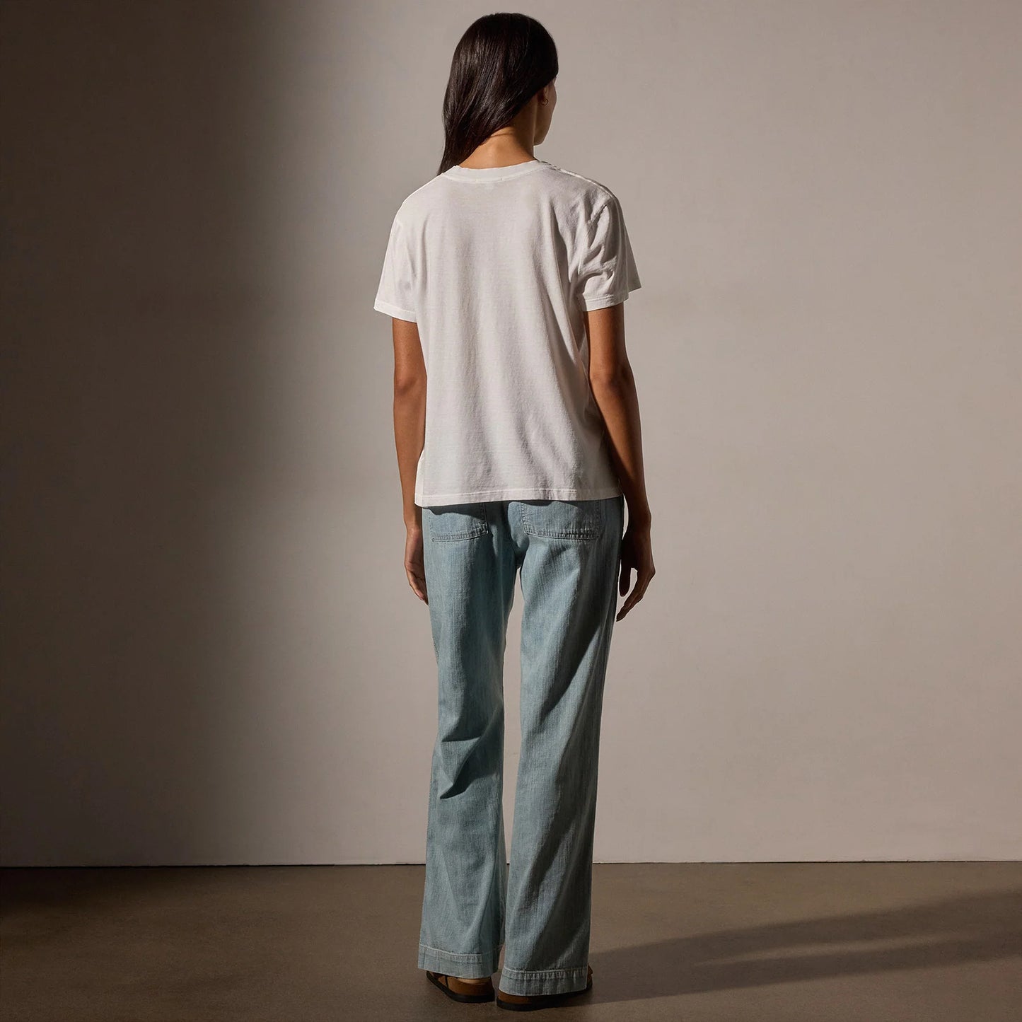 Vintage Little Boy Tee White