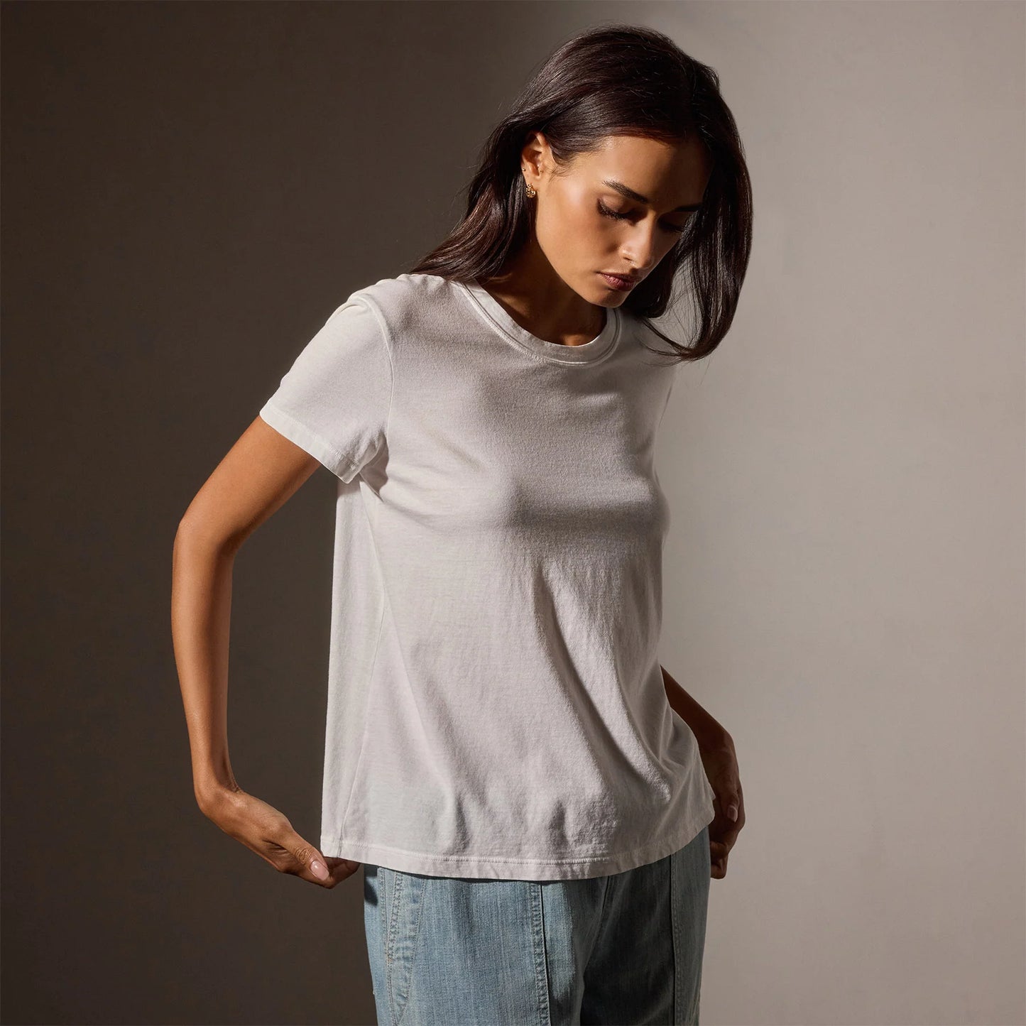 Vintage Little Boy Tee White