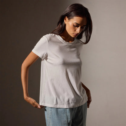 Vintage Little Boy Tee White