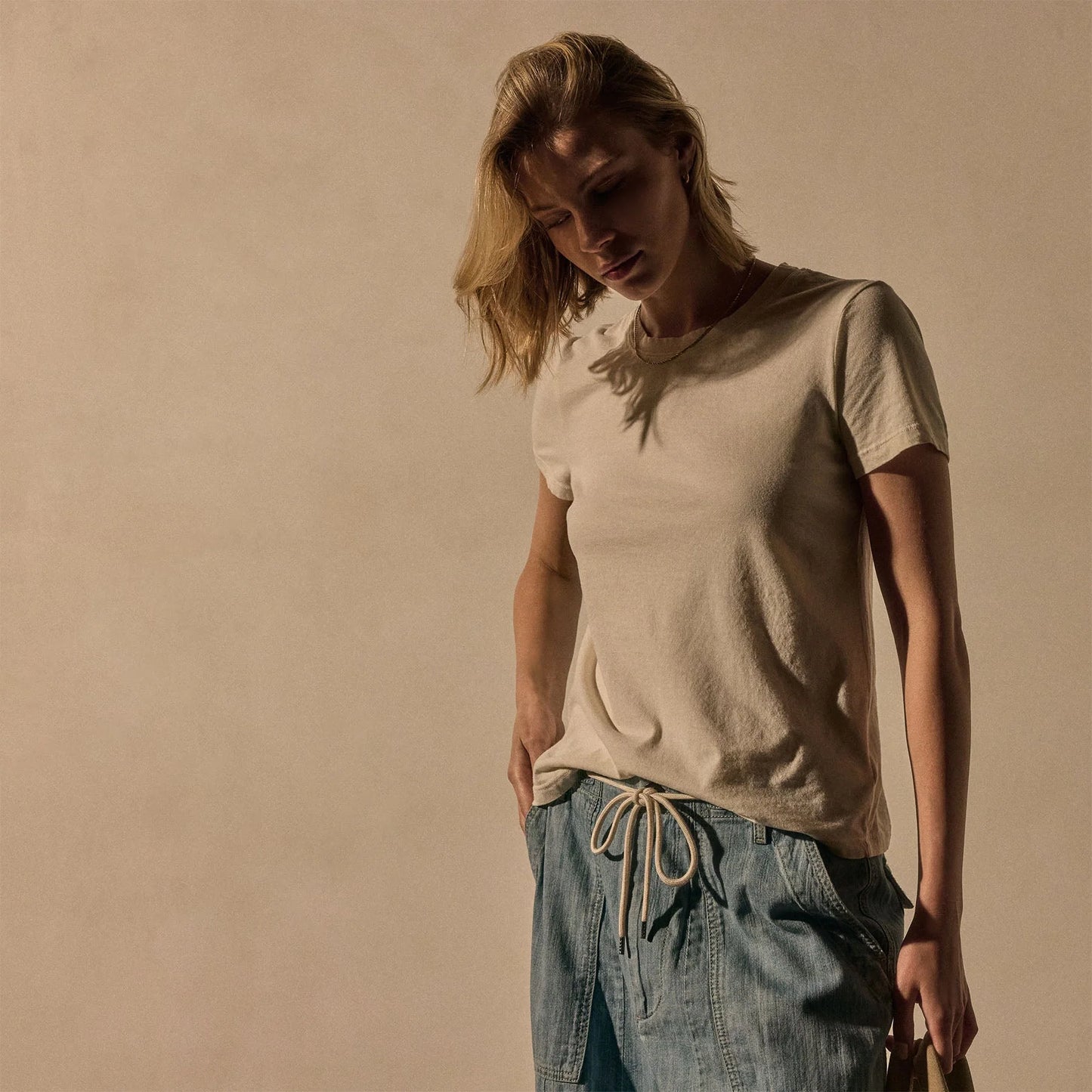 Vintage Little Boy Tee Alabaster