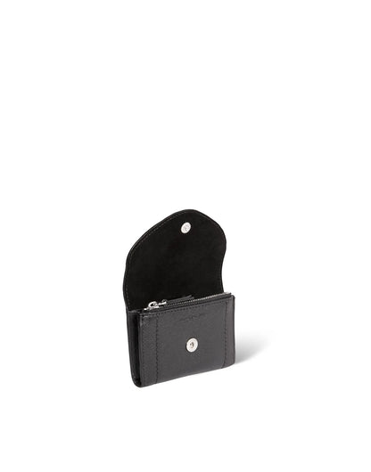 Black Silver Helmut Wallet