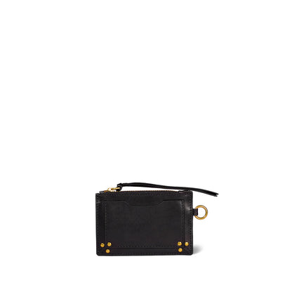 Lucky Card Holder Black Brass