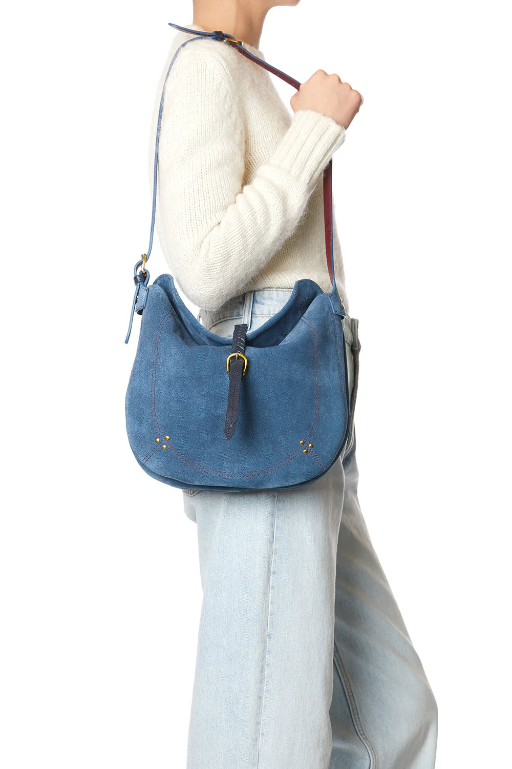 Luis Bag Split Suede Jeans