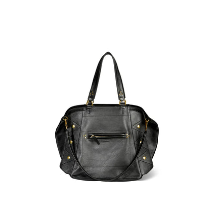 Roger Bag Noir Brass Buffaloskin