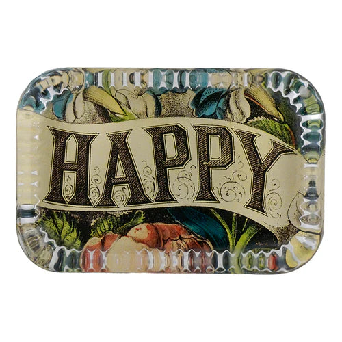 Happy Dotted Edge Paperweight