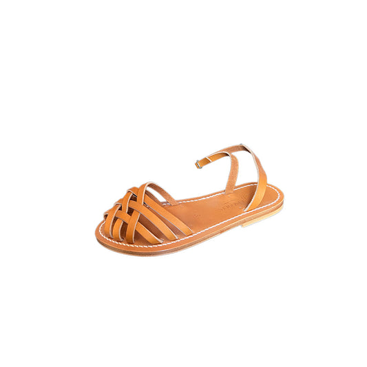 K Jacques Clipper Sandals Black – Comptoir 102 - Main Image