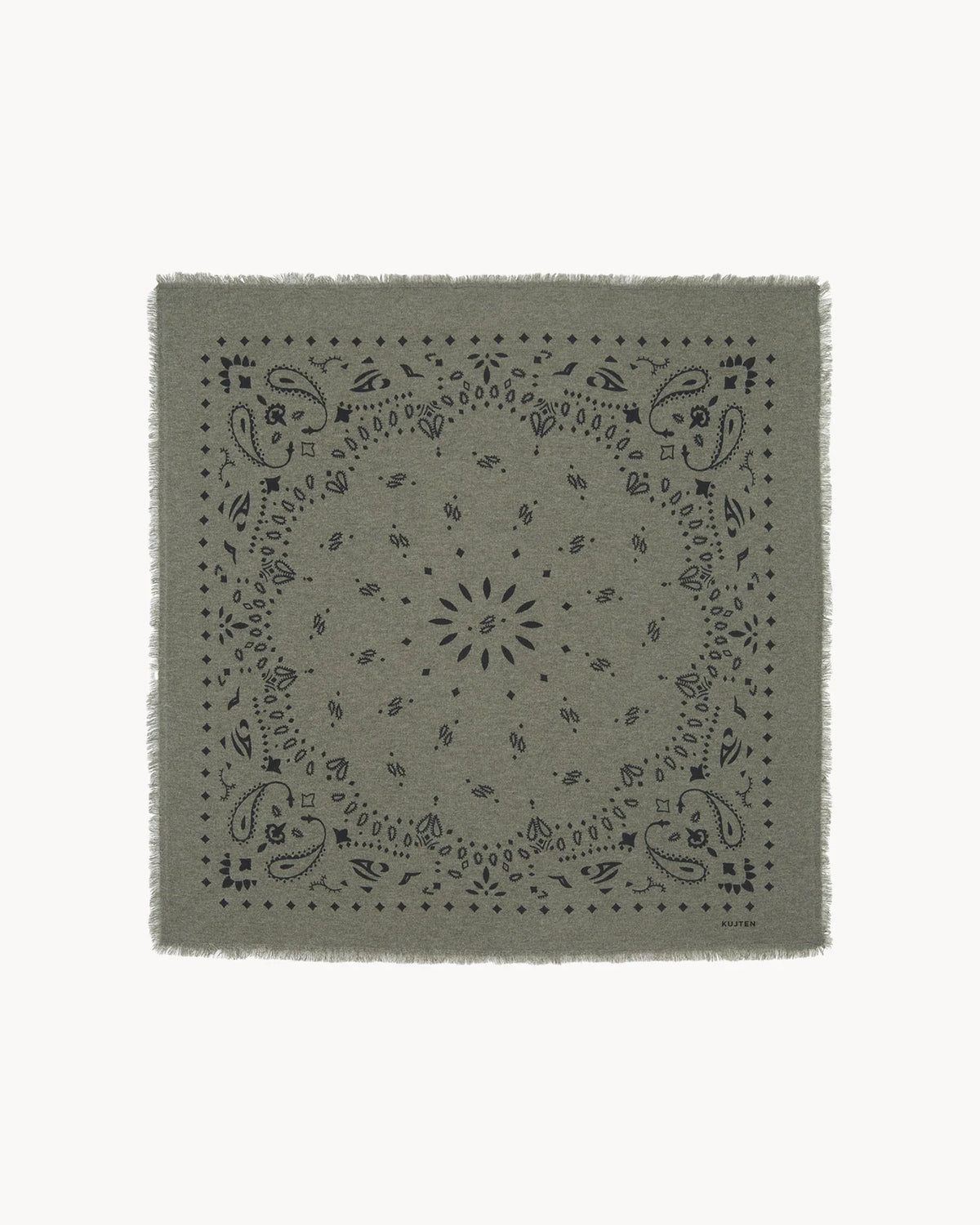 Hachiko Large Bandana Khaki
