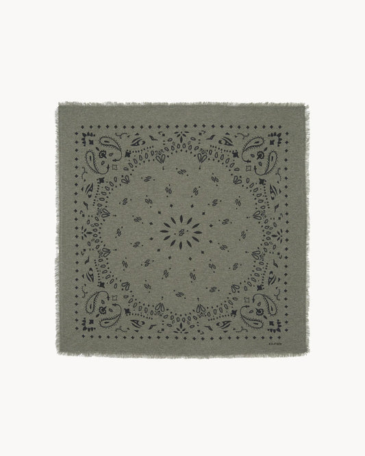Hachiko Large Bandana Khaki