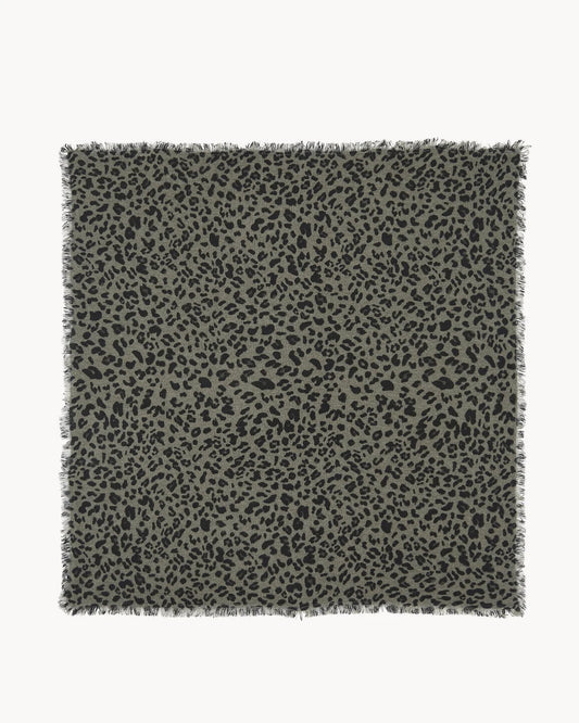 Hachiko Leopard Bandana Khaki