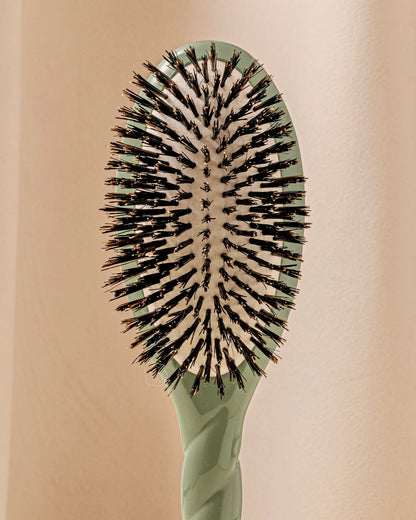 N.01 The Shine & Care HairBrush Green