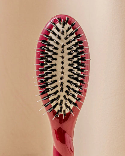 N.02 Essential Small Detangling & Care Brush Cherry Red